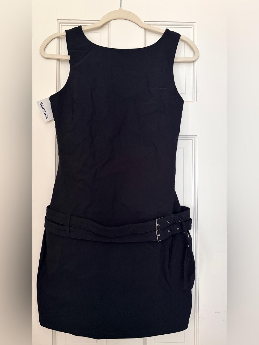 Bershka Black Garment with White Price Tag